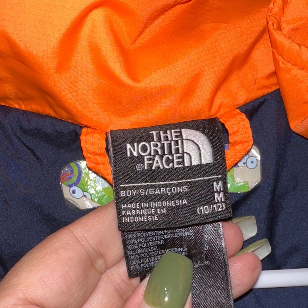 The North Face Vibrant Blue and Orange Kids' 3-1 Jacket - Picture 6 of 7